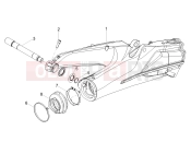 MOTOGUZZI V100 Mandello Wind Tunnel E5+ ABS 2025 (EU) Swing arm