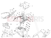 MOTOGUZZI V100 Mandello Wind Tunnel E5+ ABS 2025 (EU) Tank cover