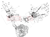 MOTOGUZZI V100 Mandello Wind Tunnel E5+ (CND, USA) Cylinder head - valves