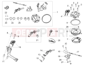 MOTOGUZZI V100 Mandello Wind Tunnel E5+ (CND, USA) Locks