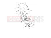 TRIUMPH Bonneville Bobber seat assembly