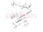 TRIUMPH Bonneville Bobber gear selectors & pedal