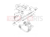 TRIUMPH Bonneville Bobber swingarm assembly