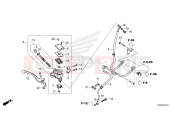 HONDA DAX 125 (ST125AP) 2022 F-5-10 FRONT BRAKE MASTER CYLINDER