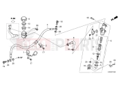 HONDA DAX 125 (ST125AP) 2022 F-15 REAR BRAKE MASTER CYLINDER