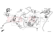 HONDA DAX 125 (ST125AP) 2022 F-21 FUEL TANK/FUEL PUMP