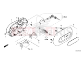 HONDA DAX 125 (ST125AP) 2022 F-24 SIDE COVER