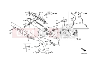HONDA DAX 125 (ST125AP) 2022 F-27 EXHAUST MUFFLER