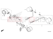 HONDA DAX 125 (ST125AP) 2022 F-35 WINKER
