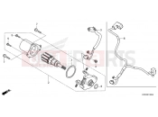 HONDA DAX 125 (ST125AP) 2023 E-13 STARTER MOTOR