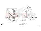 HONDA DAX 125 (ST125AP) 2023 F-5-10 FRONT BRAKE MASTER CYLINDER