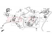 HONDA DAX 125 (ST125AP) 2023 F-21 FUEL TANK/FUEL PUMP