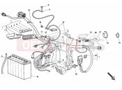 DUCATI 1995 Superbike 748 BATTERY » WIRING HARNESS