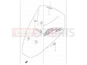 SUZUKI AZ50 X (1999) Lets 27 - FRONT LEG SHIELD