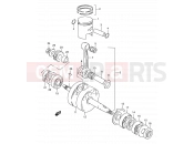 SUZUKI BX120 R (1994) 4 - CRANKSHAFT