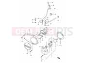 SUZUKI BX120 R (1994) 8 - OIL PUMP