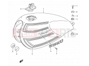 SUZUKI BX120 R (1994) 22 - FUEL TANK