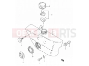 SUZUKI BX120 R (1994) 24 - OIL TANK