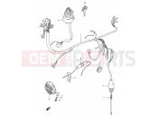 SUZUKI BX120 R (1994) 19 - WIRING HARNESS