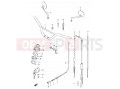 SUZUKI BX120 R (1994) 30 - HANDLE BAR - CONTROL CABLE