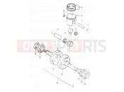 SUZUKI CL50 / CL50D D (1983) 4 - CRANKSHAFT