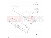 SUZUKI CL50 / CL50D D (1983) 7 - MUFFLER
