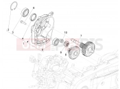 PIAGGIO BV 400 Sport FL (CA, USA) Reduction unit