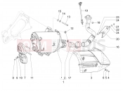 PIAGGIO BV 400 Sport FL (CA, USA) Silencer