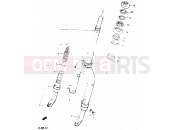 SUZUKI CL50 / CL50D D (1983) 30 - FRONT FORK