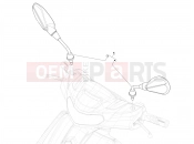 PIAGGIO Liberty 50 E5+ (EU) Driving mirror/s