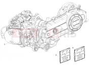 PIAGGIO Liberty 50 E5+ (EU) Engine assembly