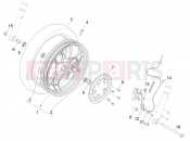 PIAGGIO Liberty 50 E5+ (EU) Front wheel