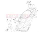 PIAGGIO Liberty 50 E5+ (EU) Remote control switches - Battery - Horn