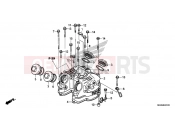 HONDA XR650L2R XR650L 2024 E-1 CYLINDER HEAD COVER
