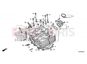 HONDA XR650L2R XR650L 2024 E-2 CYLINDER HEAD