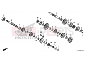 HONDA XR650L2R XR650L 2024 E-16 TRANSMISSION