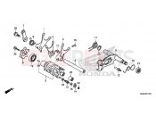 HONDA XR650L2R XR650L 2024 E-17 GEARSHIFT DRUM