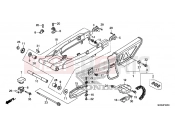 HONDA XR650L2R XR650L 2024 F-22 SWINGARM