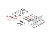HONDA XR650L2R XR650L 2024 F-30 TOOLS