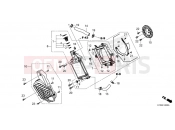HONDA PCX150 (WW150M) 2021 E-14 RADIATOR