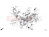 HONDA PCX150 (WW150M) 2021 E-19-20 LEFT CRANKCASE