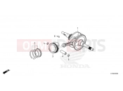HONDA PCX150 (WW150M) 2021 E-20 CRANKSHAFT/PISTON