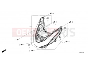 HONDA PCX150 (WW150M) 2021 F-1 HEADLIGHT
