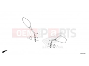 HONDA PCX150 (WW150M) 2021 F-3 MIRROR