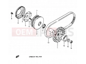 SUZUKI CP80CHF N (1992) 10 - TRANSMISSION (1)