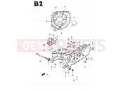 SUZUKI CS50 / CS50D Z (1982) 2 - CRANKCASE