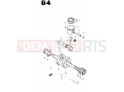 SUZUKI CS50 / CS50D Z (1982) 4 - CRANKSHAFT