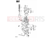 SUZUKI CS50 / CS50D Z (1982) 5 - CARBURETOR