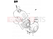 SUZUKI CS50 / CS50D Z (1982) 9 - COOLING FAN (MODEL Z)