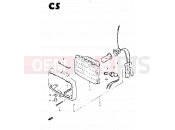 SUZUKI CS50 / CS50D Z (1982) 20 - HEADLAMP (CS50DZ, CS50DD, CS50GD)